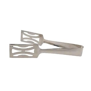 Pince à pâtisserie en métal au design moderne Ustensiles de service pour buffet Pain Gâteau Salade BBQ Cuisine Cuisine Outils durables pour aliments - Product Image 2