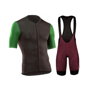 Ensemble maillot et cuissard de cyclisme personnalisables Nouveau design Chemise confortable sublimée Personnalisation de la quantité anti-style - Product Image 6