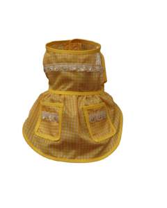 Mandil Clásico Personalizado Elegante de Poliéster Ligero Ajustable Bordado con Perros, Solo Lavado a Mano, Marca Privada, Todo Incluido - Product Image 3