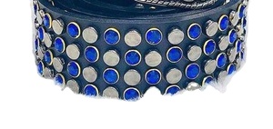 เข็มขัดหนังวัวแท้พร้อมหัวเข็มขัดอัลลอยติดหมุดเข็มขัดหนังวัวแท้100% คุณภาพสูงจากดีไซเนอร์ - Product Image 3