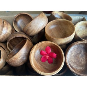 ชุดชามไม้ขนาดเล็กสำหรับเด็กชุดชามไม้แฮนด์เมดน่ารักสำหรับเด็ก - Product Image 4