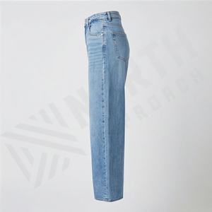 New Custom <b>Jeans</b> Mid High Waist Floral Embroidered <b>Jeans</b> <b>Women's</b> <b>Stretch</b> Slim Fit Casual Denim <b>Jeans</b> Pants <b>Women</b> Fashion Trends - Product Image 3