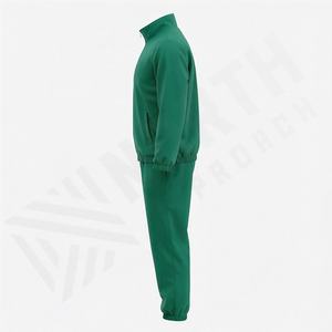 <b>Men</b> Track Suits Unisex School College Adult Microfiber Jogging Warm Up Sportswear <b>Sweat</b> Zipper <b>Top</b> Athletic Gym Fitness Wear - Product Image 3
