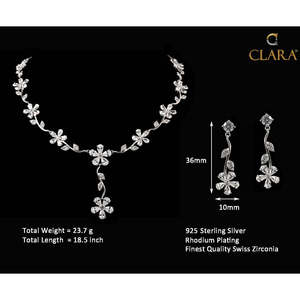 Ensemble de colliers en argent sterling 925 de qualité supérieure pour femmes, plaqué rhodium avec motif religieux tendance pour fiançailles et anniversaire - Product Image 6