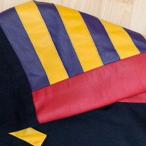 แจ็คเก็ตหนังผู้ชายสีสันโดดเด่น ดีไซน์น่าสนใจ สินค้ามาใหม่ ผลิตในปากีสถาน ราคาล่าสุด ทรงสปอร์ต คอตั้ง เป็นมิตรต่อสิ่งแวดล้อม - Product Image 5