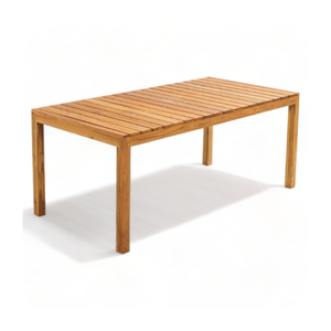 Tables modernes de patio en bois de teck de qualité supérieure Design contemporain pour la cuisine Hôtel Restaurant Parc Salle à manger Meubles de jardin Vente en gros - Product Image 5