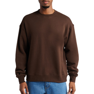 Sudaderas y sudaderas con capucha para hombre personalizadas de la mejor calidad, cuello redondo de talla grande para la venta de invierno, hechas de algodón - Product Image 1