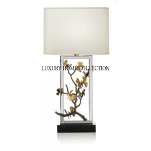 Lampadaire chromé luxueux avec accents de cristal et lumière douce idéale pour les intérieurs contemporains haut de gamme - Product Image 6