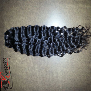High Quality 100% Unprocessed Raw Afro Kinky <b>Curly</b> Virgin Human Hair <b>Extensions</b> - Product Image 2