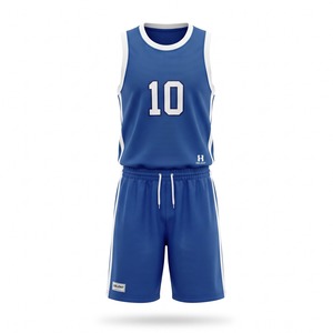 Ensemble d'uniformes de basketball personnalisés pour jeunes et enfants, maillot et short, kit d'équipe scolaire, vente en gros OEM - Product Image 1