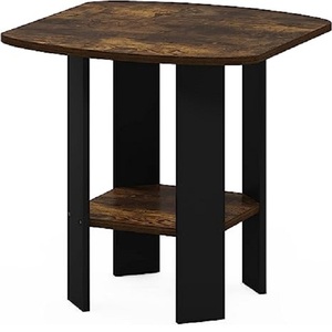 โต๊ะกาแฟแบบพับได้พร้อมไม้ด้านบนโต๊ะข้างห้องนั่งเล่นตกแต่งบ้านร้านอาหารดีไซน์แบบดั้งเดิมใหม่ - Product Image 6