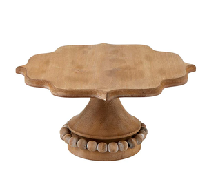 Manufacturer's Acacia <b>Wood</b> <b>Cake</b> <b>Stand</b> Elegant Dessert Table Display <b>Stand</b> for Home Kitchen Serving Platter <b>Stand</b> - Product Image 4