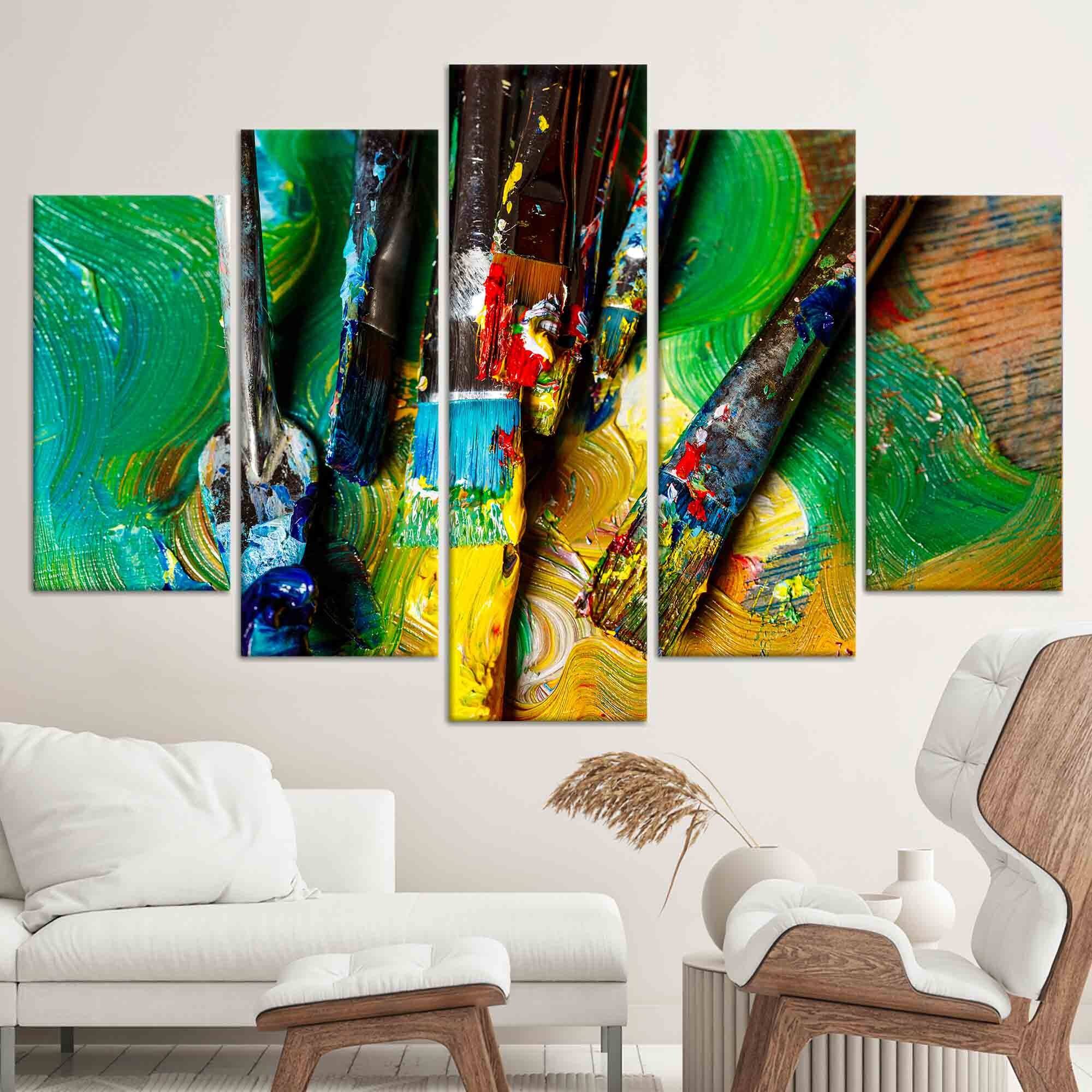 สีเขียว