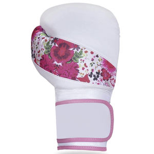 Guantes de Boxeo Profesionales de Cuero PU con Soporte OEM, Correa de Muñeca Ajustable Personalizable, Transpirables, Ligeros y de Alta Calidad - Product Image 5