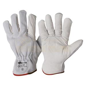 Guantes de cuero de grano COWHIDE con espalda dividida Modelo 07131-050-8 - Product Image 1