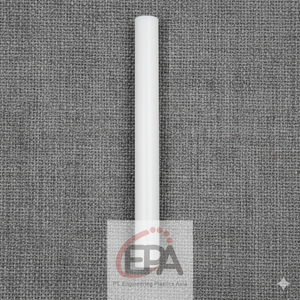 Barre blanche HDPE facile à couper 65mm X 2m sur mesure pour les ingénieurs industriels offrant des solutions dans les applications industrielles - Product Image 1