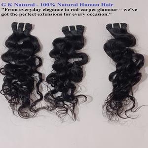Prix d'usine Extensions de cheveux bouclés birmans alignés avec des cuticules vierges brutes Vente en gros Vendeur de paquets de cheveux indiens - Product Image 2