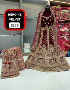 Penjualan laris pakaian Pakistan India wanita Lehenga Choli pakaian pesta pernikahan tersedia harga grosir