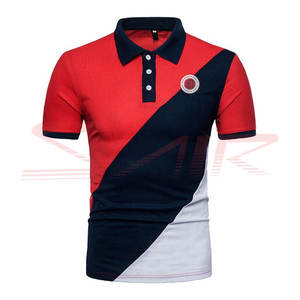Chemises polo imprimées sur mesure de qualité supérieure pour hommes T-shirts en coton et fibre de bambou au Pakistan - Product Image 1