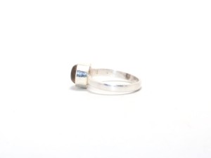 ทำด้วยมือ925แข็งแหวนเงินสเตอร์ลิงอัญมณีควอตซ์สโมควอตซ์ธรรมชาติที่สวยงามการออกแบบที่ทันสมัยสำหรับเป็นของขวัญแต่งงานเครื่องประดับที่ดี - Product Image 5