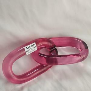 Chaîne en acrylique moderne personnalisée Accents muraux faits à la main en résine ornementale moderne suspendue pour la décoration intérieure Diwali Festival Ready - Product Image 2