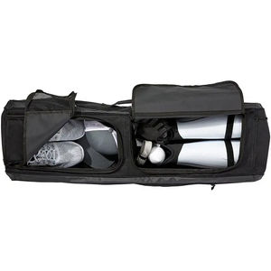 Sac de sport de hockey sur glace personnalisé professionnel OEM, logo brodé, nylon/polyester, revêtement PVC, capacité de 50 à 70 L, grand format pour la salle de sport - Product Image 3