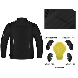 2025 Wholesale <b>Cheap</b> Price Custom Made New Arrival Long Sleeves Stand Collar Streetwear polyester <b>motorcycle</b> jackets - Product Image 4