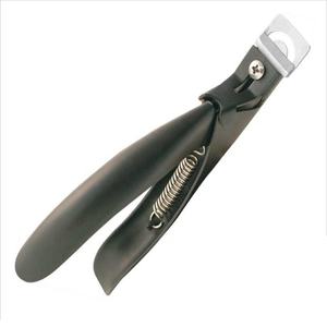 Vente en gros de faux ongles en acrylique noir, bord en U, manucure, coupe-ongles, pince pour salon et usage domestique, art des ongles - Product Image 1