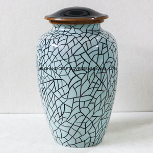 Urne de crémation moderne avec différents modèles Conteneur de cendres commémoratives de nouveau style pour les urnes et les souvenirs des cendres funéraires sacrées - Product Image 5