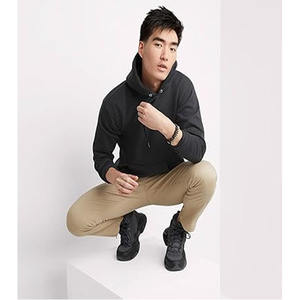 Sudadera con Capucha de Felpa Gruesa Personalizada para Hombre, Estilo Holgado, Mezcla de Algodón Ecológica, Ropa Urbana, Sudadera de Invierno - Product Image 5