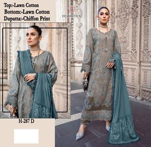 Lujoso conjunto de invierno: Heavy Rayon 7XL Shalwar Kameez emparejado con un Dupatta de gasa estampado, perfecto para la elegancia durante todo el día - Product Image 5