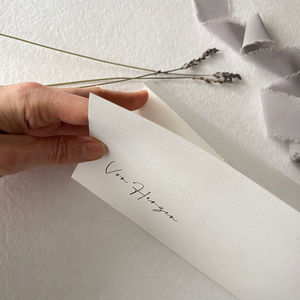 Emballage cadeau pour bon de réduction, enveloppe en papier de coton fait main avec sceau et cartes de vœux pour mariage, anniversaire et affaires - Product Image 3