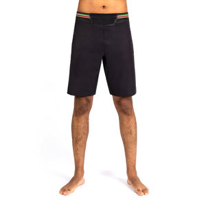 Shorts de course athlétiques écologiques pour hommes en tissu Oxford, pour la gym et l'entraînement, en polyester/coton, cargo, taille mi-haute élastique, légers, couleur unie - Product Image 6