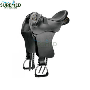 Soporte de Silla de Montar Profesional para Competición, de Cuero Reutilizable, Ergonómico y Ajustable para Equitación - Product Image 3