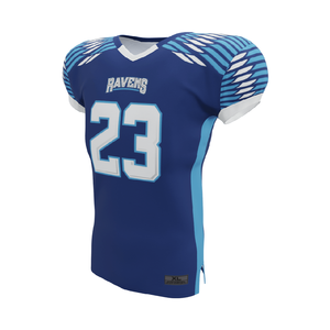 Uniformes de maillot de football américain cousus pour enfants jeunes adultes sur mesure avec pantalon - Product Image 4