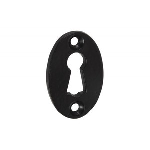 Escudo para llave 30x50mm, negro - Product Image 1