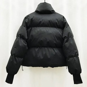 Autumn/Winter Trendy <b>Men's</b> Canvas Formal Bomber <b>Jacket</b> Stand Collar Hooded <b>Long</b> Loose Fit Waterproof Breathable Polyester/Cotton - Product Image 3