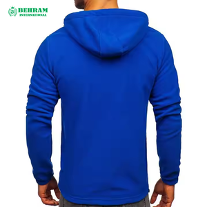 Nouveau design – Sweat à capuche intégral zippé avec logo personnalisé sur le devant – Unisexe – Polaire/Tissu éponge français – Respirant – Séchage rapide – Style vintage – Hiver - Product Image 1