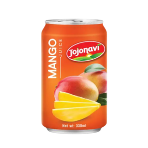 JOJONAVI jus de fruits tropicaux frais en conserve 330ml jus de mangue du Vietnam qualité supérieure marque privée personnalisée échantillon gratuit doux - Product Image 1