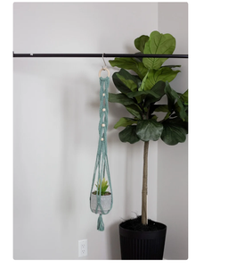 Cintres pour foulards vase en céramique décoration de maison objets décoratifs salon cintre de plante en macramé personnalisé pour mur et W - Product Image 4