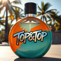 Contenedores de Perfume de lujo con tapa magnética vacía grande de lujo cuadrados 30 ml 50ml 100mL 200 ml botella de Perfume en aerosol de vidrio con caja