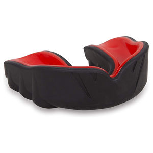 Protector bucal deportivo protector bucal moldeable boquilla para niños tirantes protectores de dientes EVA doble color para boxeo MMA - Product Image 5