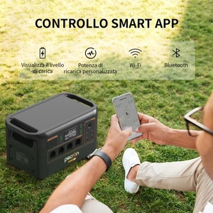 Batería Pecron F3000LFP LiFePO4 3600W 3072Wh Portátil para Exteriores, Inversor <span class=keywords><strong>Solar</strong></span> MPPT <span class=keywords><strong>de</strong></span> Onda Sinusoidal Pura, <span class=keywords><strong>Carga</strong></span> Rápida para Automóvil, EE. UU./Reino Unido - Product Image 2