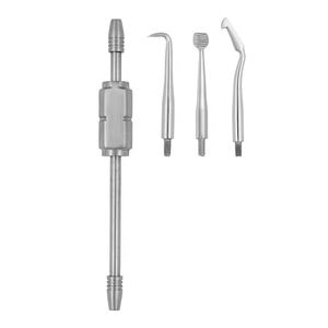 อะมัลกัมคาร์เวอร์สำหรับการบูรณะเพื่อ IPC1ฟันที่ได้รับการบูรณะ amalgam carvers interproximal 1 interproximal IPC1ทันตกรรมปลายสองชั้น - Product Image 1