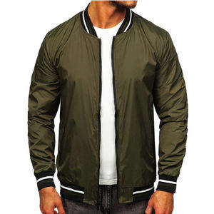 Chaqueta de bombardero de satén de moda informal para hombre, chaqueta de invierno duradera de alta calidad, precio al por mayor - Product Image 6