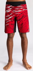 Shorts d'entraînement de grappling et shorts de MMA personnalisés en gros OEM, sublimés, pour hommes et femmes, avec fonction extensible, shorts de MMA - Product Image 6