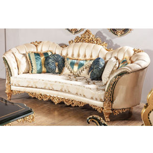 Ensemble de canapés en teck classique de luxe, style moderne du milieu du siècle, écologique, comprend des fauteuils, une table basse, pour la maison, le bureau, l'hôtel, le salon - Product Image 2