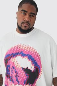 Camisetas de hombre de talla grande con serigrafía antiarrugas - Product Image 4