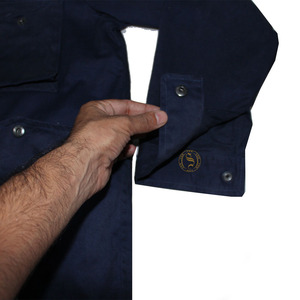 <b>Canvas</b> <b>Work</b> <b>Jackets</b> Men Plain 100% Cotton Street Wear Custom Button Fly <b>Jacket</b> - Product Image 3