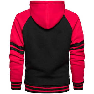 Sudaderas con Capucha y Cremallera con Logotipo y Diseño Personalizados para Hombre, Transpirables, 100% Algodón, Tejido de Felpa, Corte Holgado, Hechas en Pakistán - Product Image 4